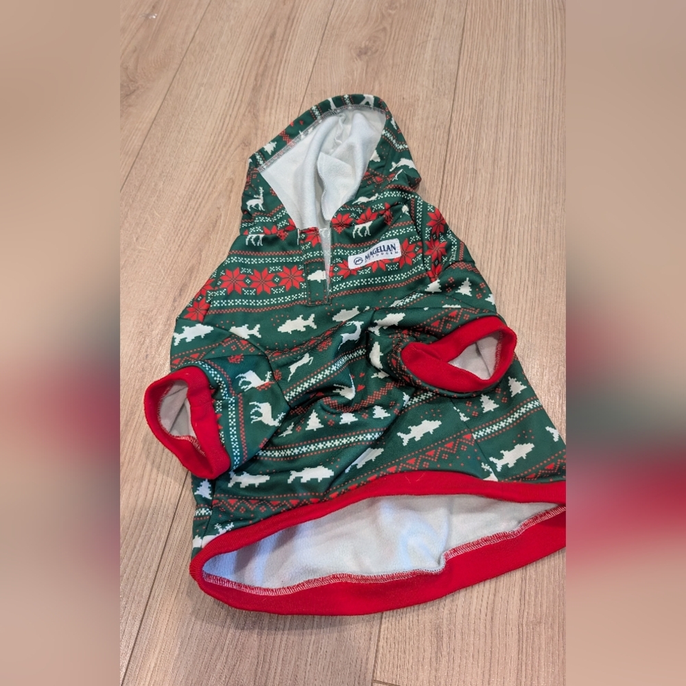 Magellan Christmas Dog Hoodie